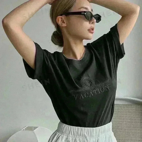 Dropped Shoulder Tee - Picture 4 of 5